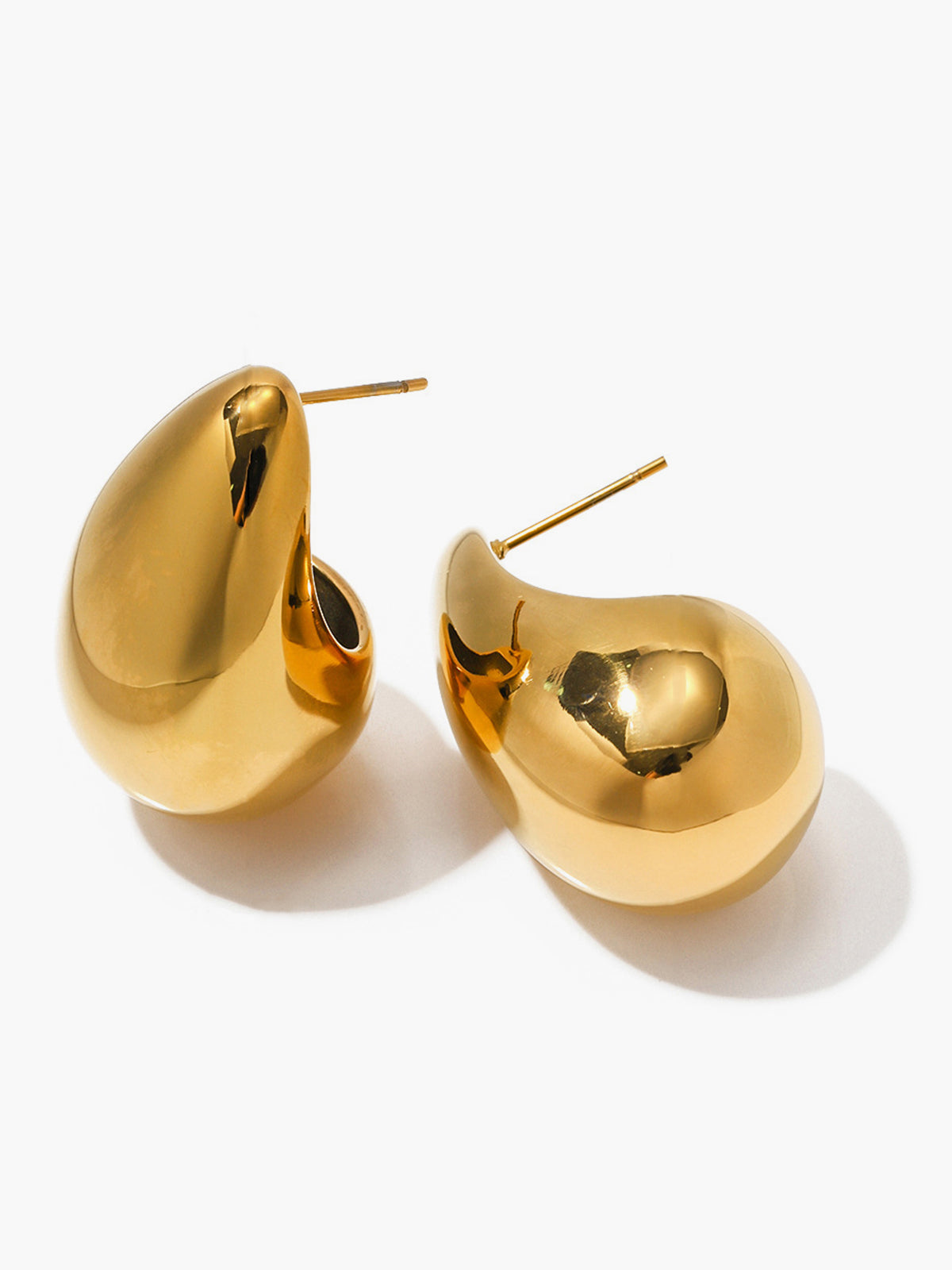 Pendientes Esculturales Lágrima Minimalista