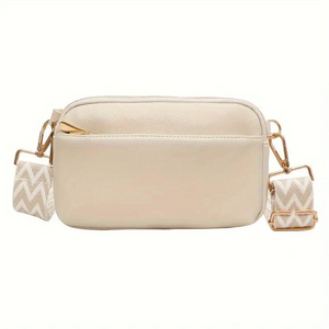 Bolso Bandolera Chic con Correa Geométrica