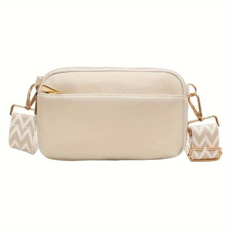 Bolso Bandolera Chic con Correa Geométrica