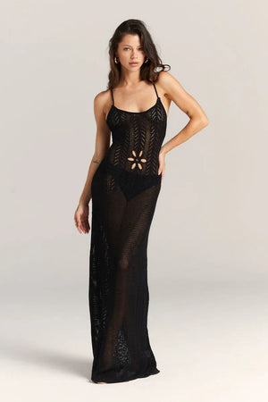 Vela Official Vestido Maxi de Punto Calado Floral para Mujer con Tirantes Finos-83282-2e182aad-9a18-47f5-8f0f-eeb9b7542cbc