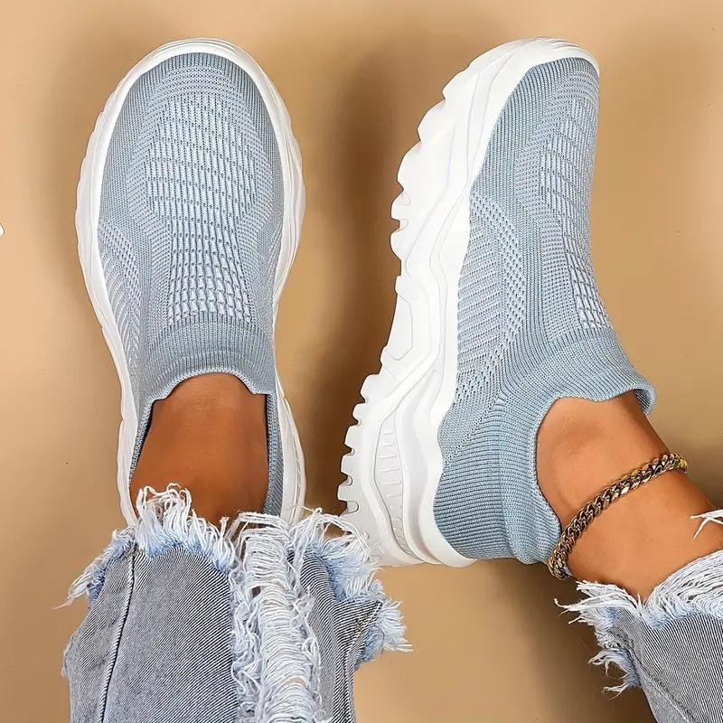 Sneakers Tejidas Slip-On Confort Moderno