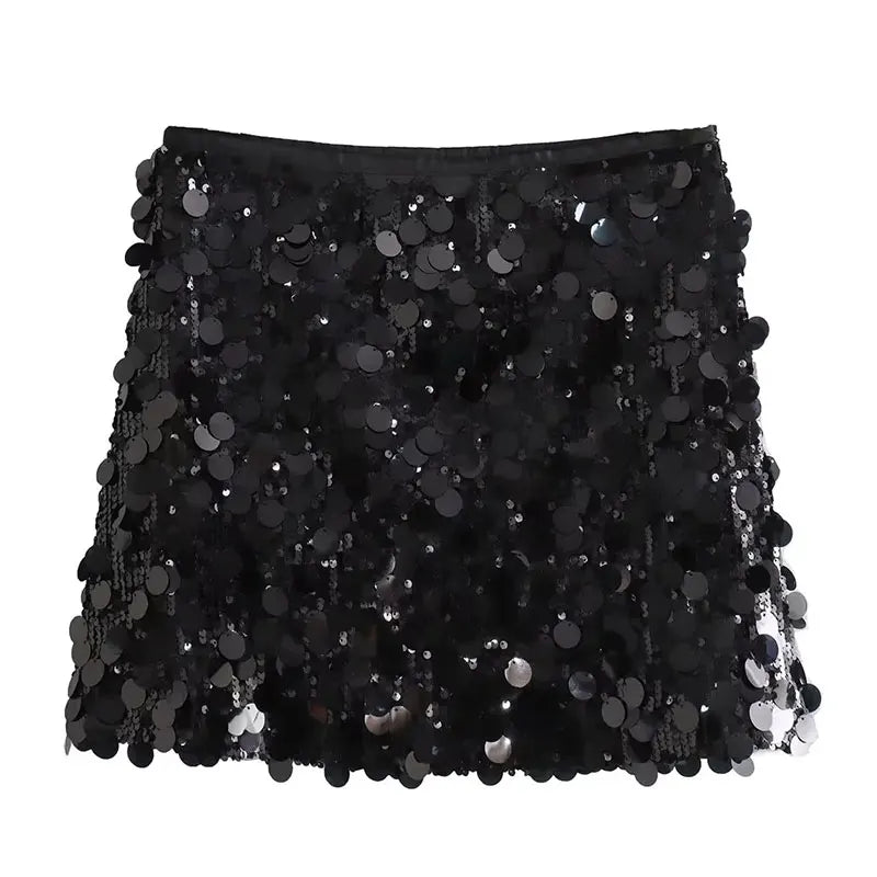 Minifalda de Lentejuelas Radiantes
