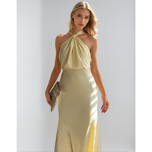Vela Official Vestido Maxi Halter Satinado Elegante – Silueta Fluida-83281-3d23a73d-2c34-4dd7-8717-b3c19e22bcdd