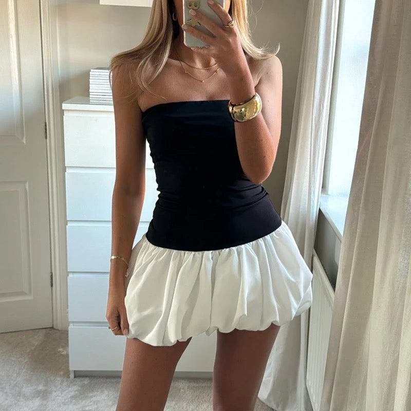 Mini Vestido Escultural