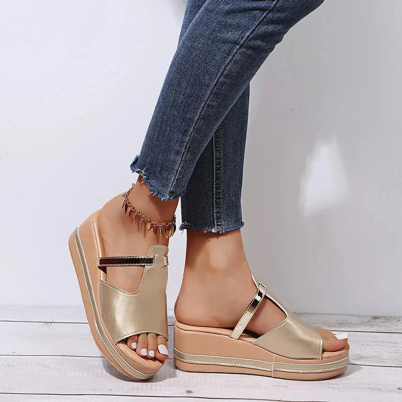 Sandalias de Plataforma Chic