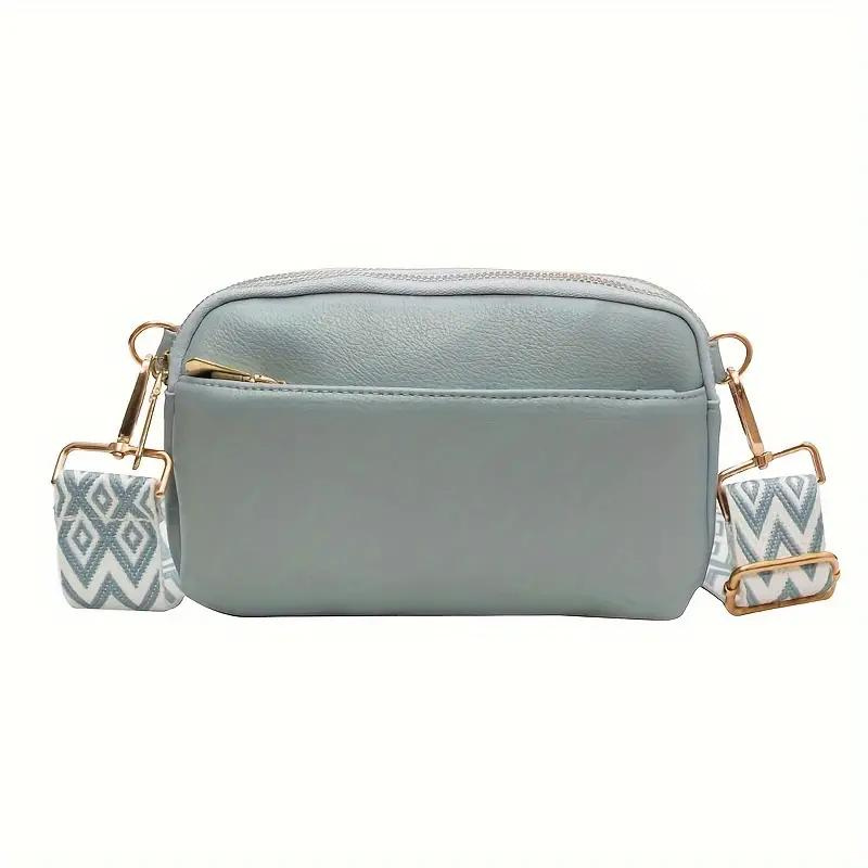 Bolso Bandolera Chic con Correa Geométrica