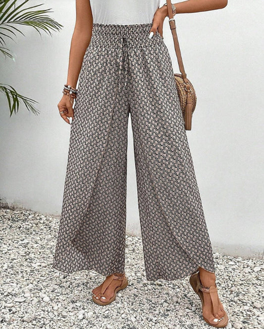 Vela Official Women's Wide Leg Pants – Elastic Waist, Drawstring, Multiple Colors, S-XL-83218-4c8cb9eb-e218-49d4-8335-9f84cbfb0483