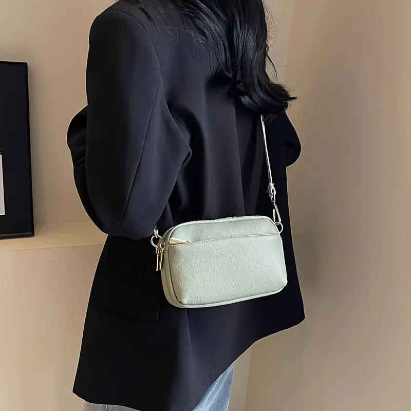 Bolso Bandolera Chic con Correa Geométrica