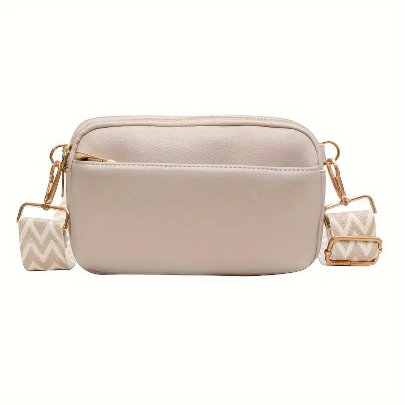 Bolso Bandolera Chic con Correa Geométrica