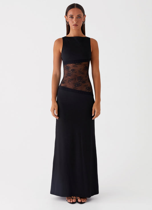 Vestido Maxi Sin Mangas para Mujer – Panel de Encaje Elegante, Estilo Formal-83478-5439fa14-bf05-4d37-8575-884740302127