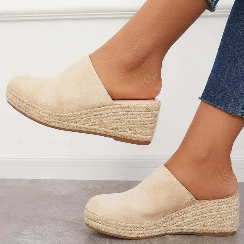 Alpargatas Cuña Mujer Ante Sin Cordones Suela Esparto, Vela Official-83367-584b2090-2f5c-496b-8028-d0f227420619