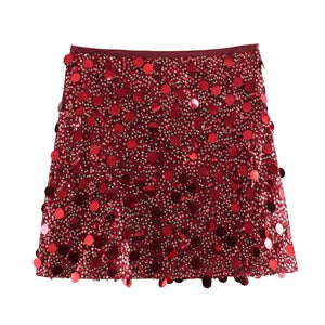 Minifalda de Lentejuelas Radiantes