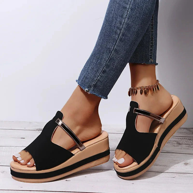 Sandalias de Plataforma Chic