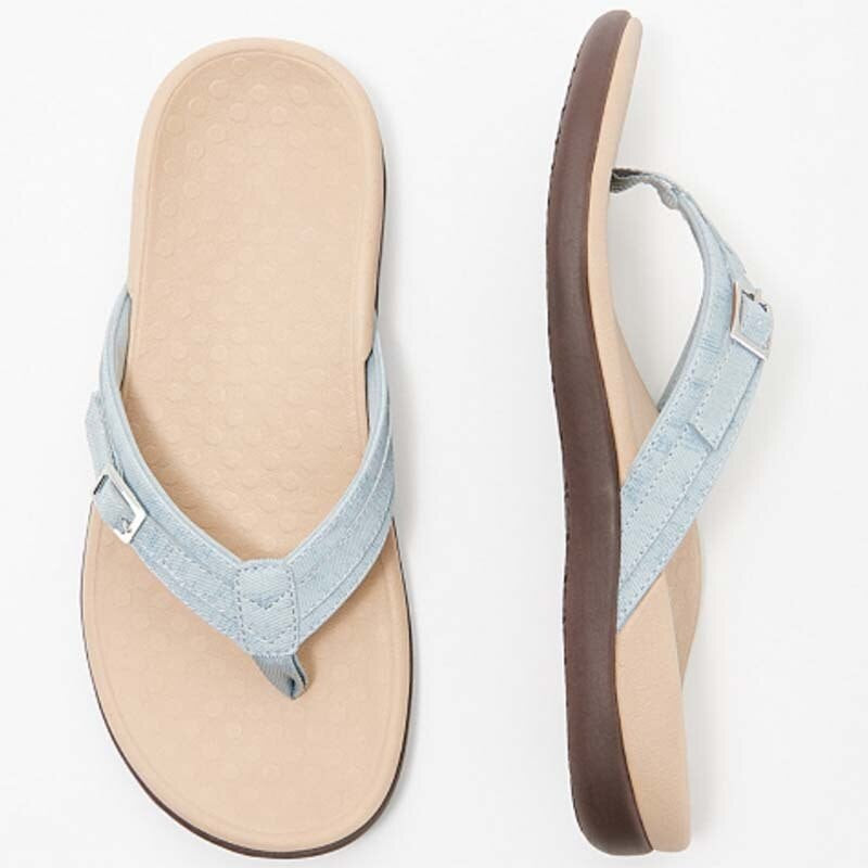 Sandalias con Hebilla Ajustable y Textura