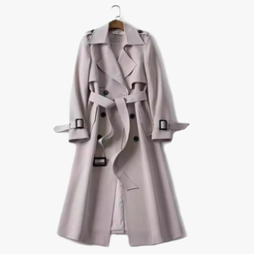 Abrigo Trench Chic y Sofisticado