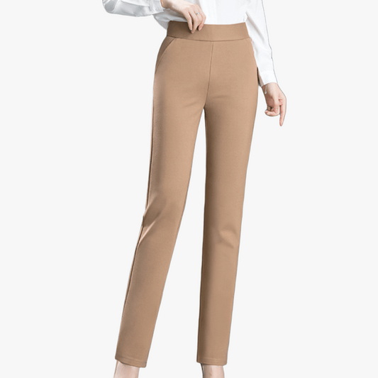 Pantalones Elegantes de Corte Alto