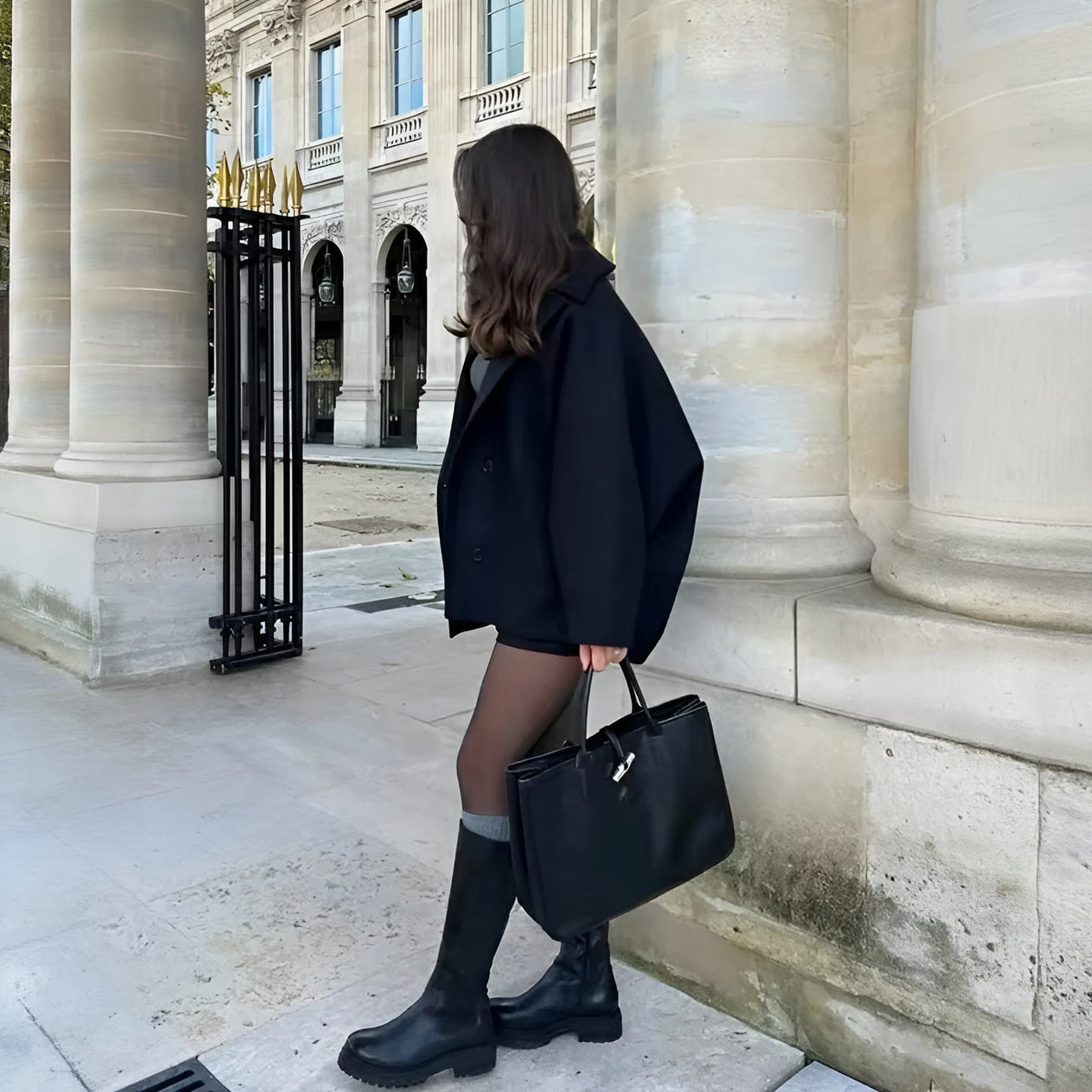 Chaqueta exterior versátil y sofisticada