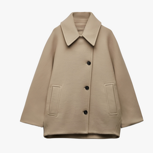 Chaqueta exterior versátil y sofisticada