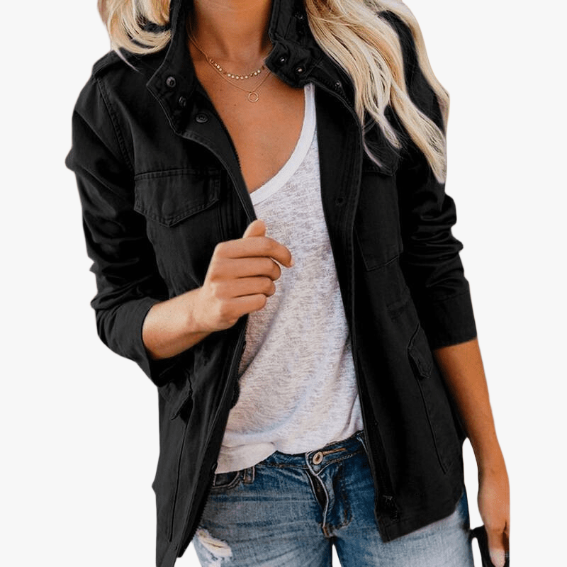 Chaqueta Casual Inspirada en el Estilo Militar