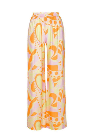 Conjunto Estampado Geométrico Silueta Fluida