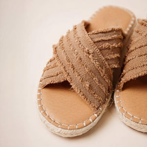 Sandalias de Mujer con Tiras Cruzadas y Suela de Cuerda, Empeine Textil-72720-d9e9b529-5edc-4586-9f89-feff4ab1819e