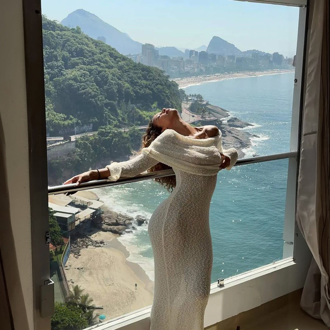 Vestido Shimmer Elegante - Silueta Sofisticada