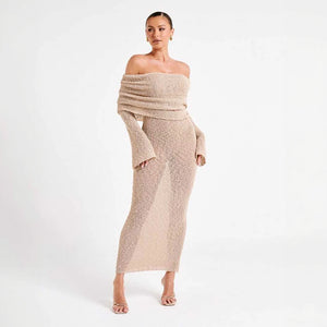 Vestido Shimmer Elegante - Silueta Sofisticada
