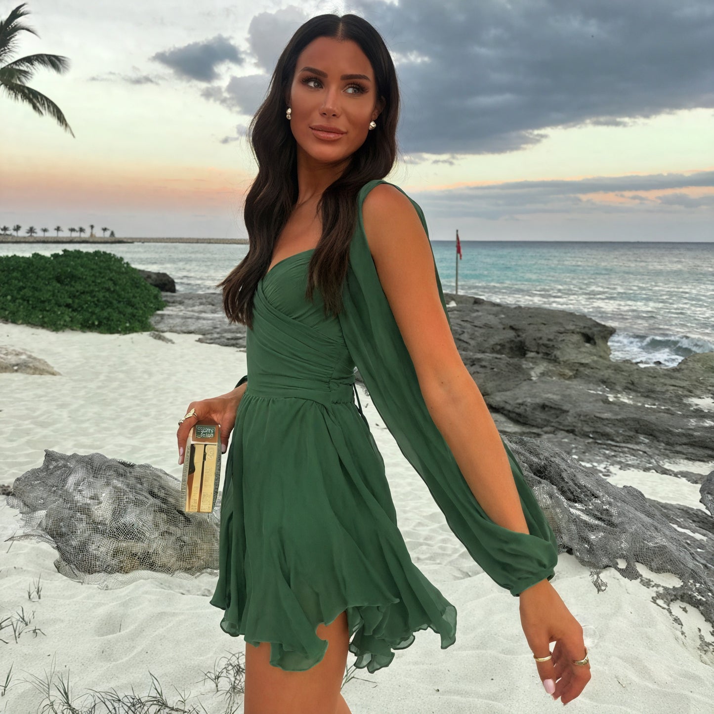 Vestido Mini Estampado: Estilo Bohemio Chic