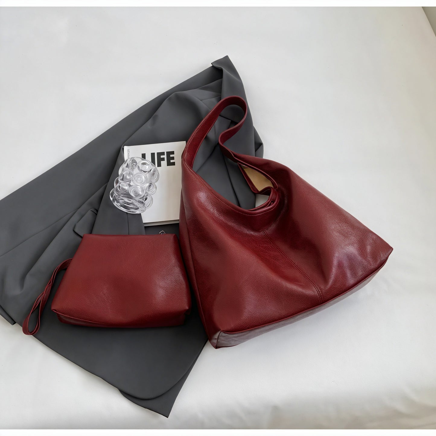 Bolso Hobo Minimalista