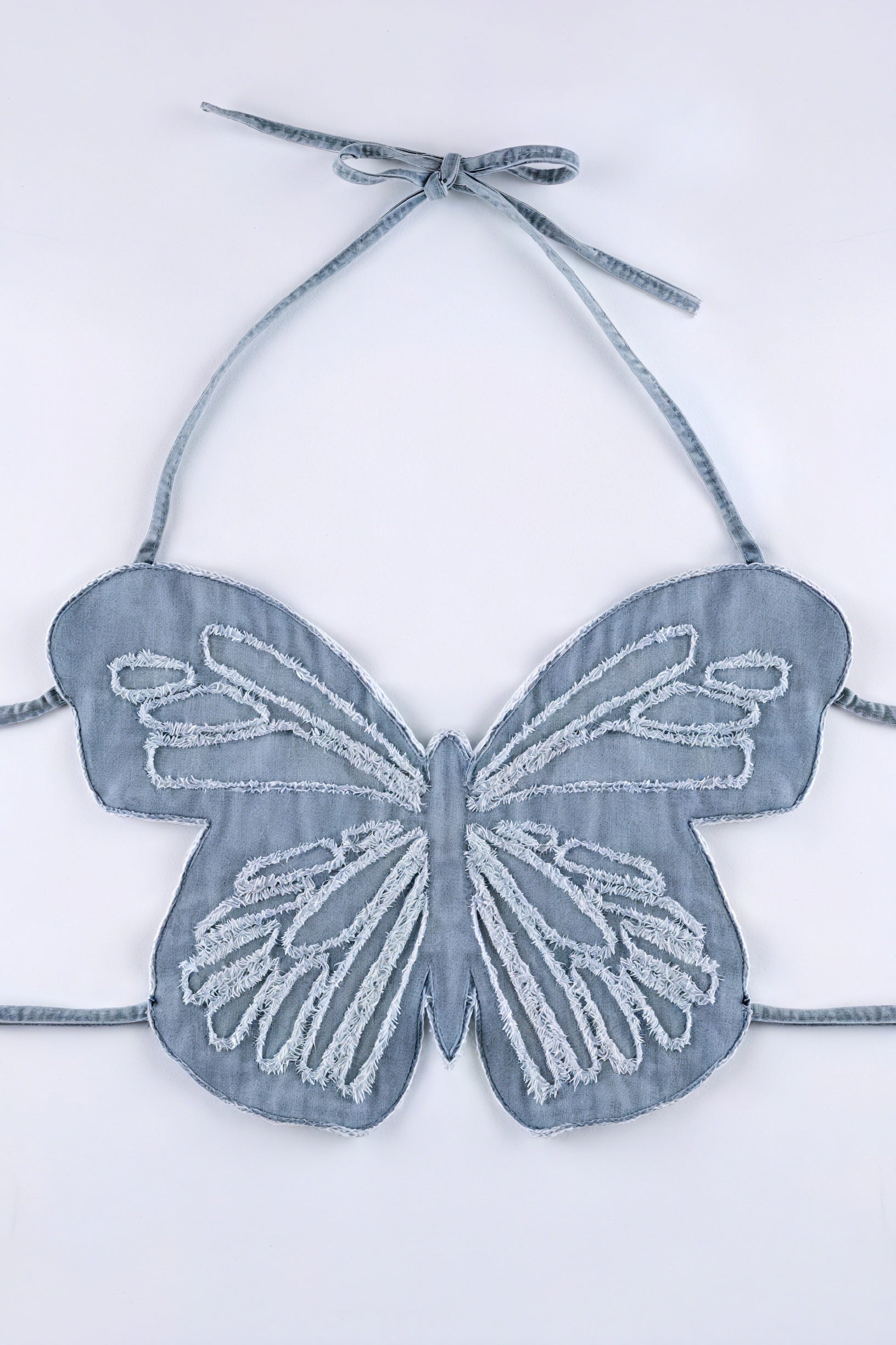 Top Mariposa Texturizado con Tirantes