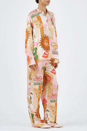 Conjunto de Dormir Estampado Relajado