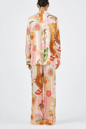 Conjunto de Dormir Estampado Relajado