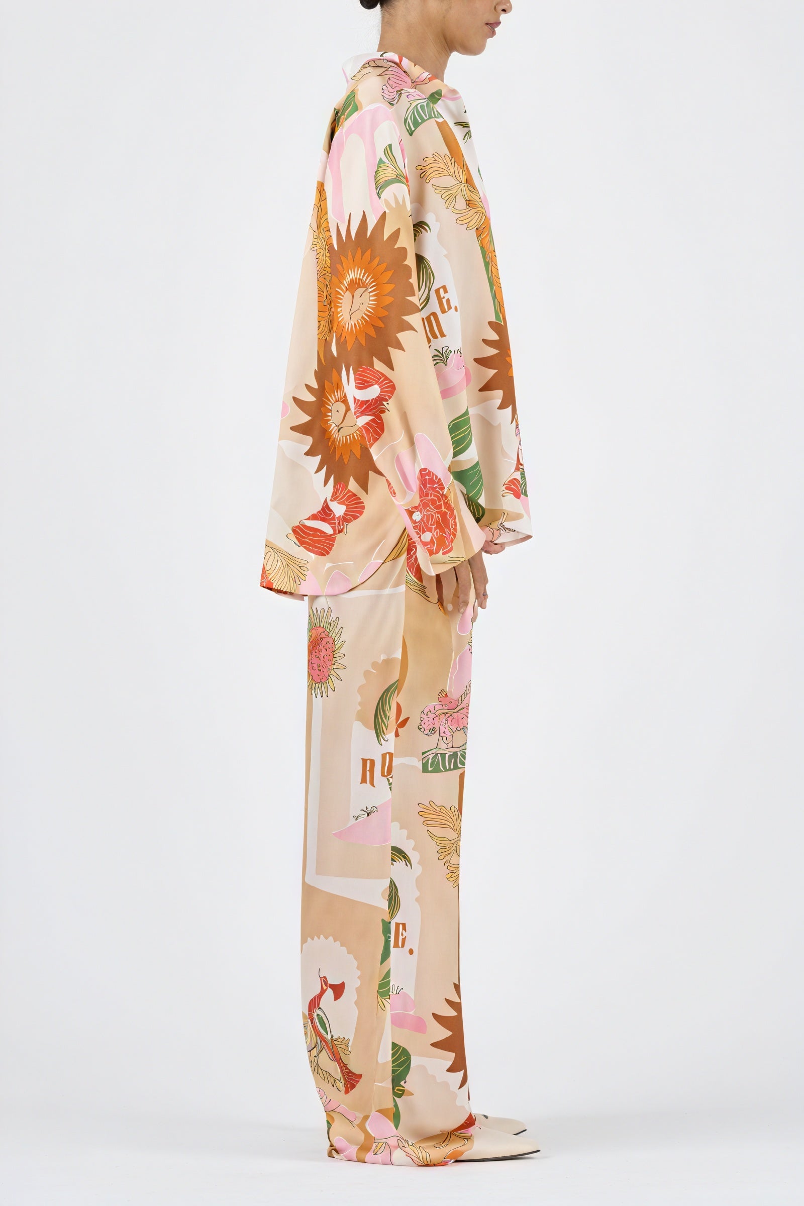 Conjunto de Dormir Estampado Relajado