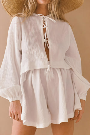 Conjunto Ligero de Verano con Lazos