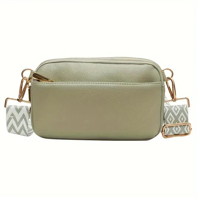 Bolso Bandolera Chic con Correa Geométrica