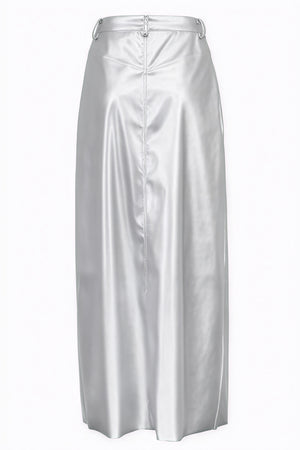 Falda Maxi Vanguardista con Abertura Frontal