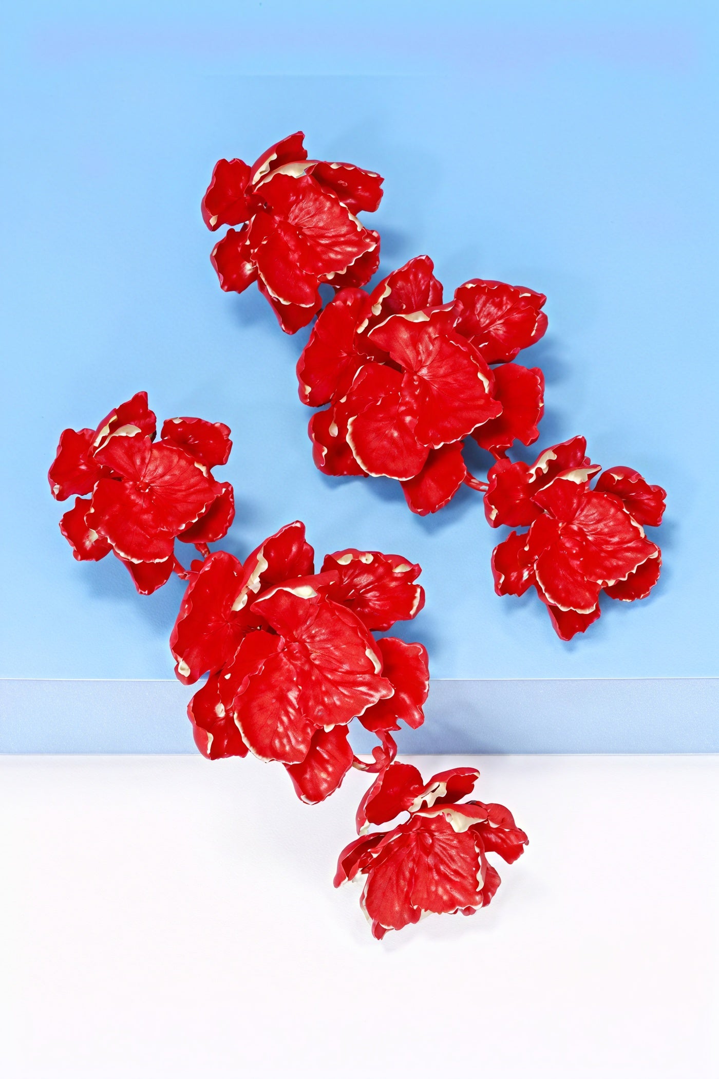 Elegantes Pendientes Florales Esculturales