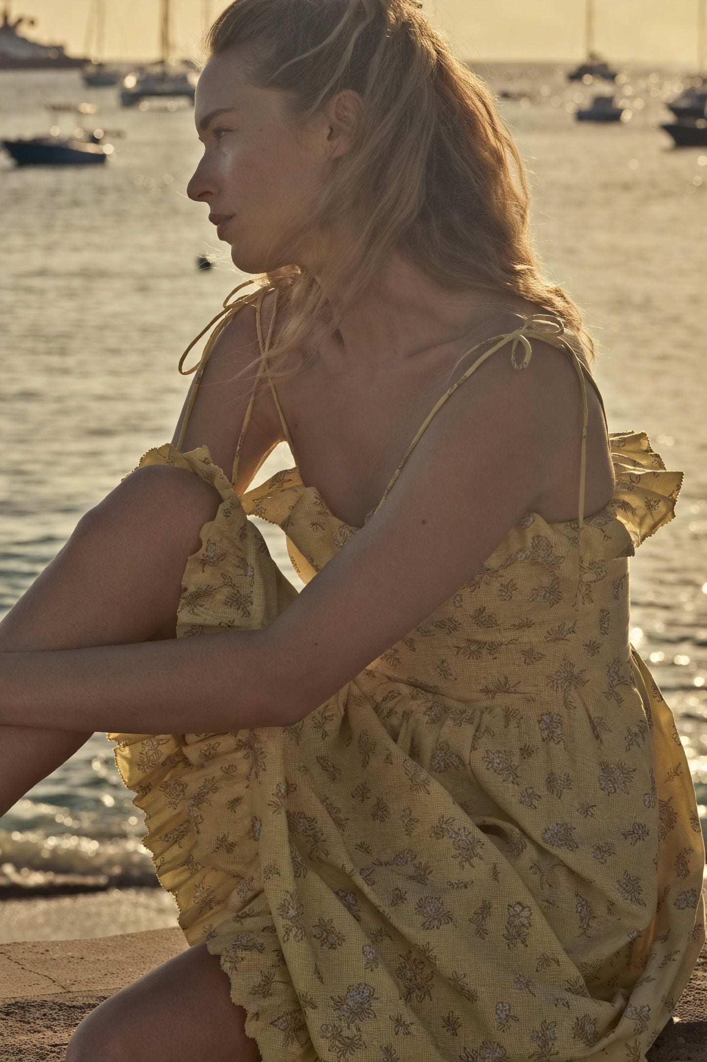 Vestido Midi Estampado Floral Romántico