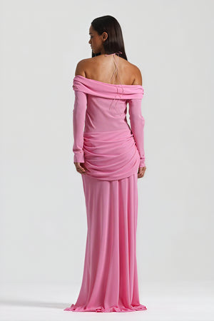 Vestido Sofisticado con Detalle Anudado
