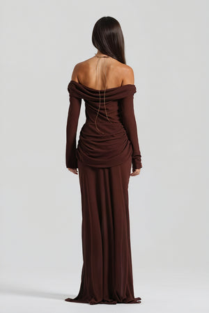 Vestido Sofisticado con Detalle Anudado