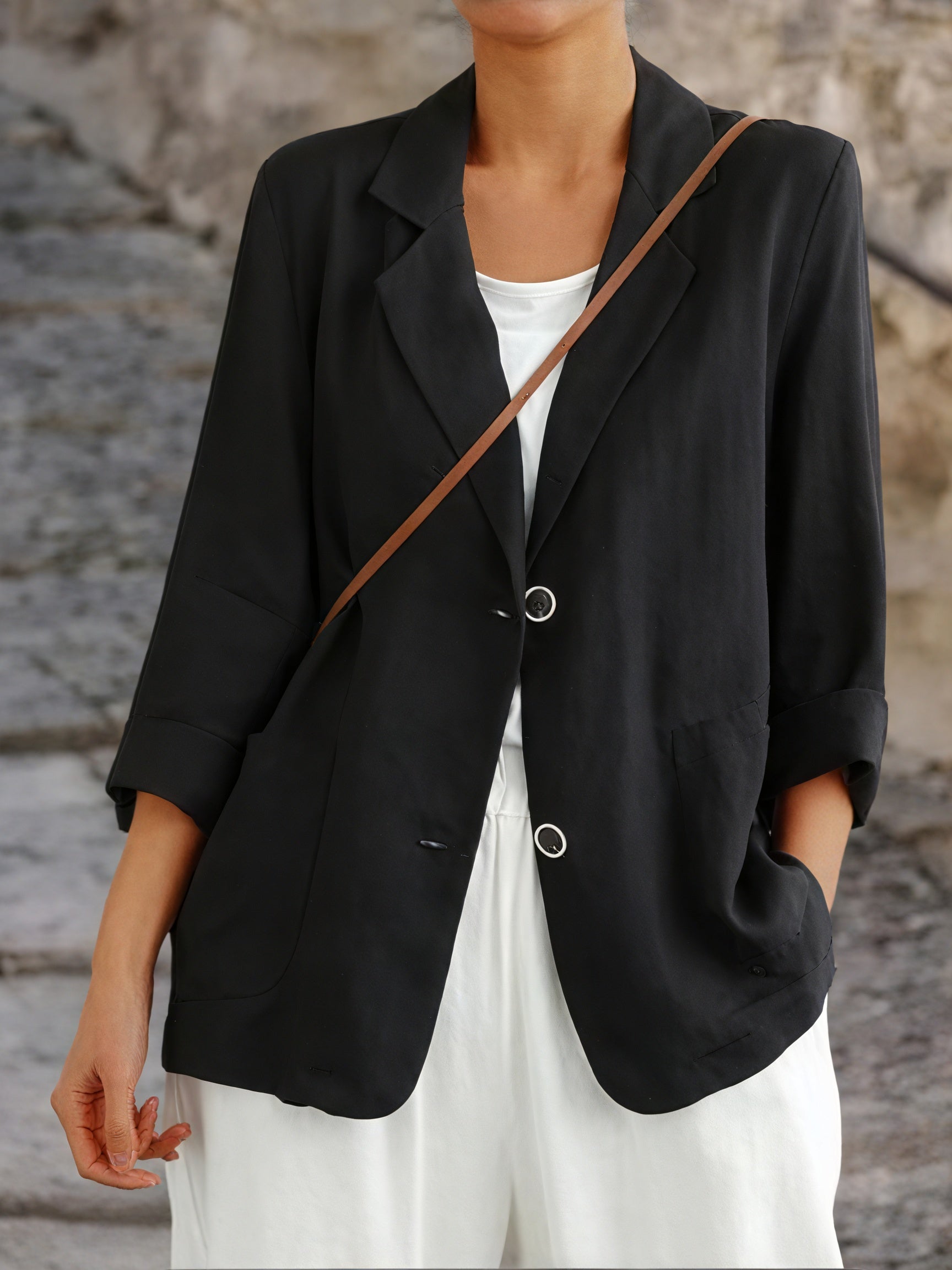 Blazer Clásico Moderno: Comodidad y Estilo Atemporal