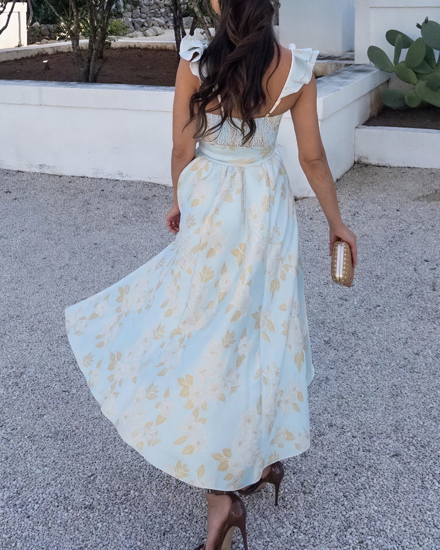 Vestido Midi Floral sin Mangas con Lazo y Abertura Frontal Mujer-81250-52d6dd2b-df34-42b3-b97e-56298e6b3fae