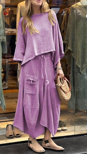 Conjunto Dos Piezas Mujer – Top y Pantalón Relaxed con Bolsillos y Cordón Ajustable-81991-9d261f5e-ac3c-4f15-ac2f-1ddffd971d22