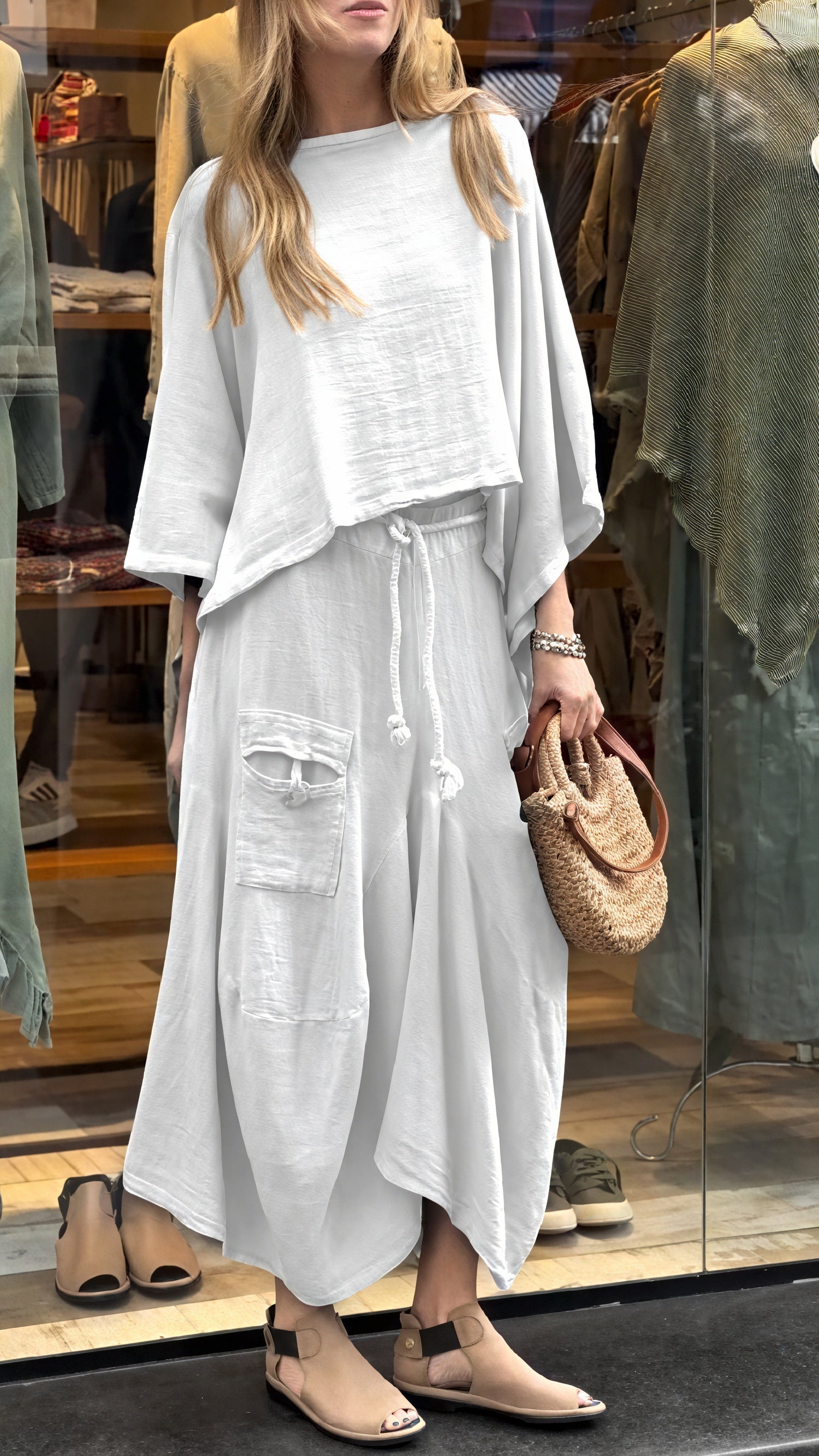 Conjunto Dos Piezas Mujer – Top y Pantalón Relaxed con Bolsillos y Cordón Ajustable-81991-ba7f4ad5-e485-4cb9-a75d-b7944a54b6dd