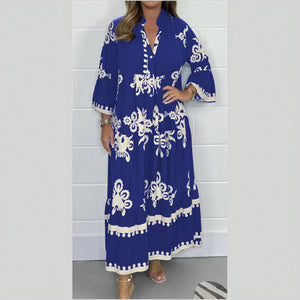 [Producto] Floral con Silueta Fluida y Detalles Encantadores