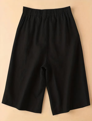 Culottes de Tiro Alto y Pierna Ancha