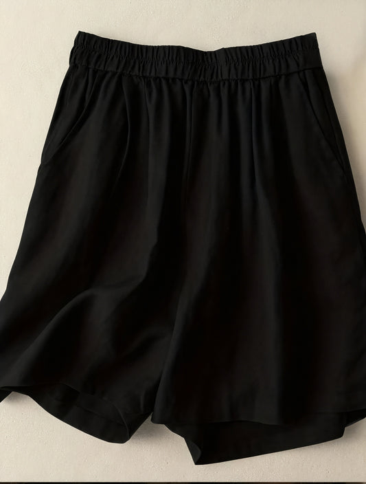 Shorts Fluidos de Cintura Alta