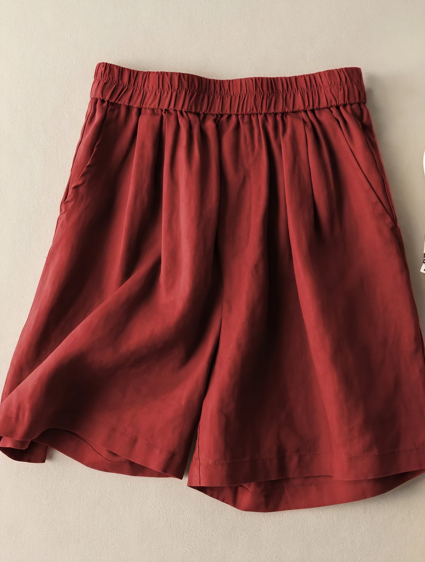 Shorts Fluidos de Cintura Alta