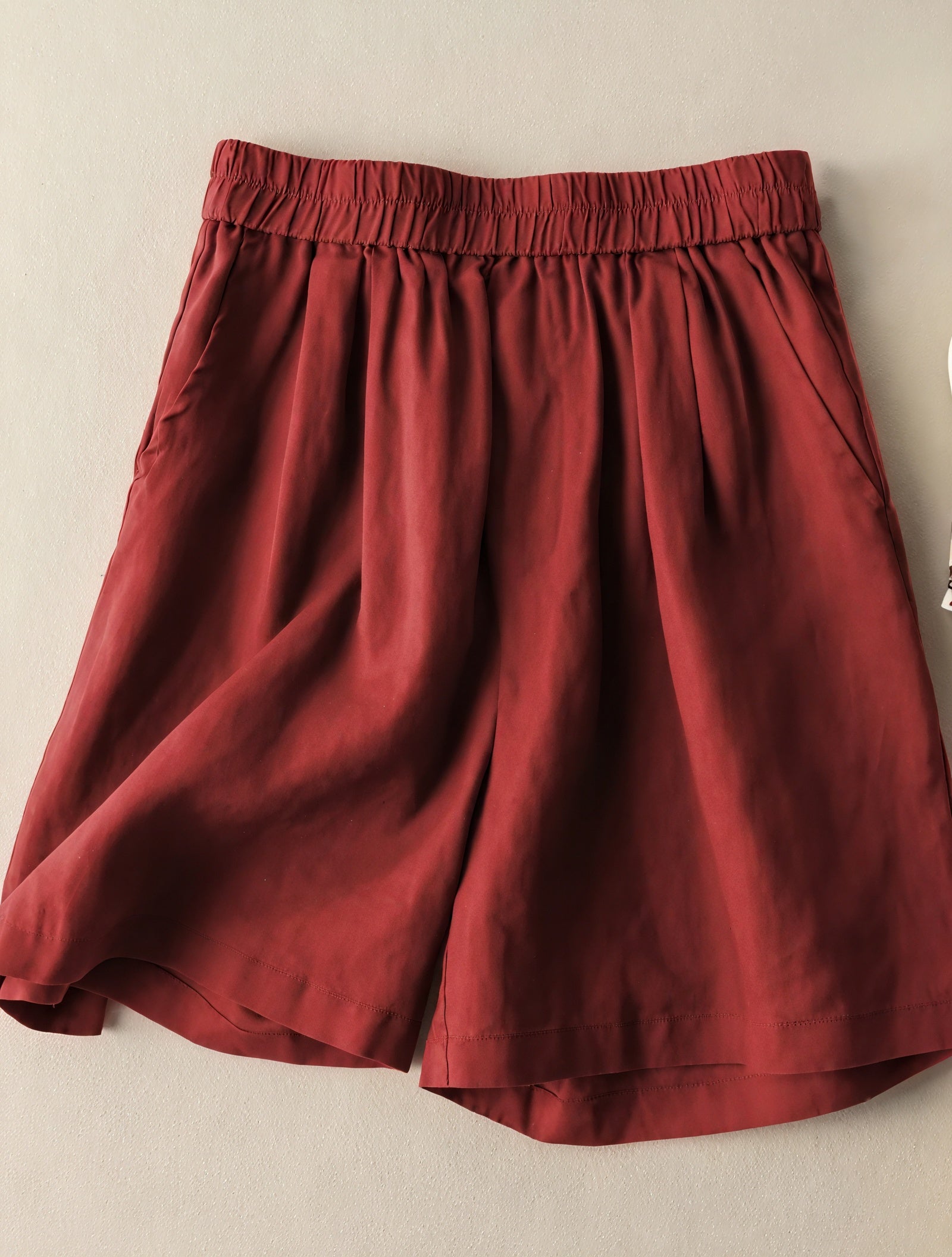 Shorts Fluidos de Cintura Alta