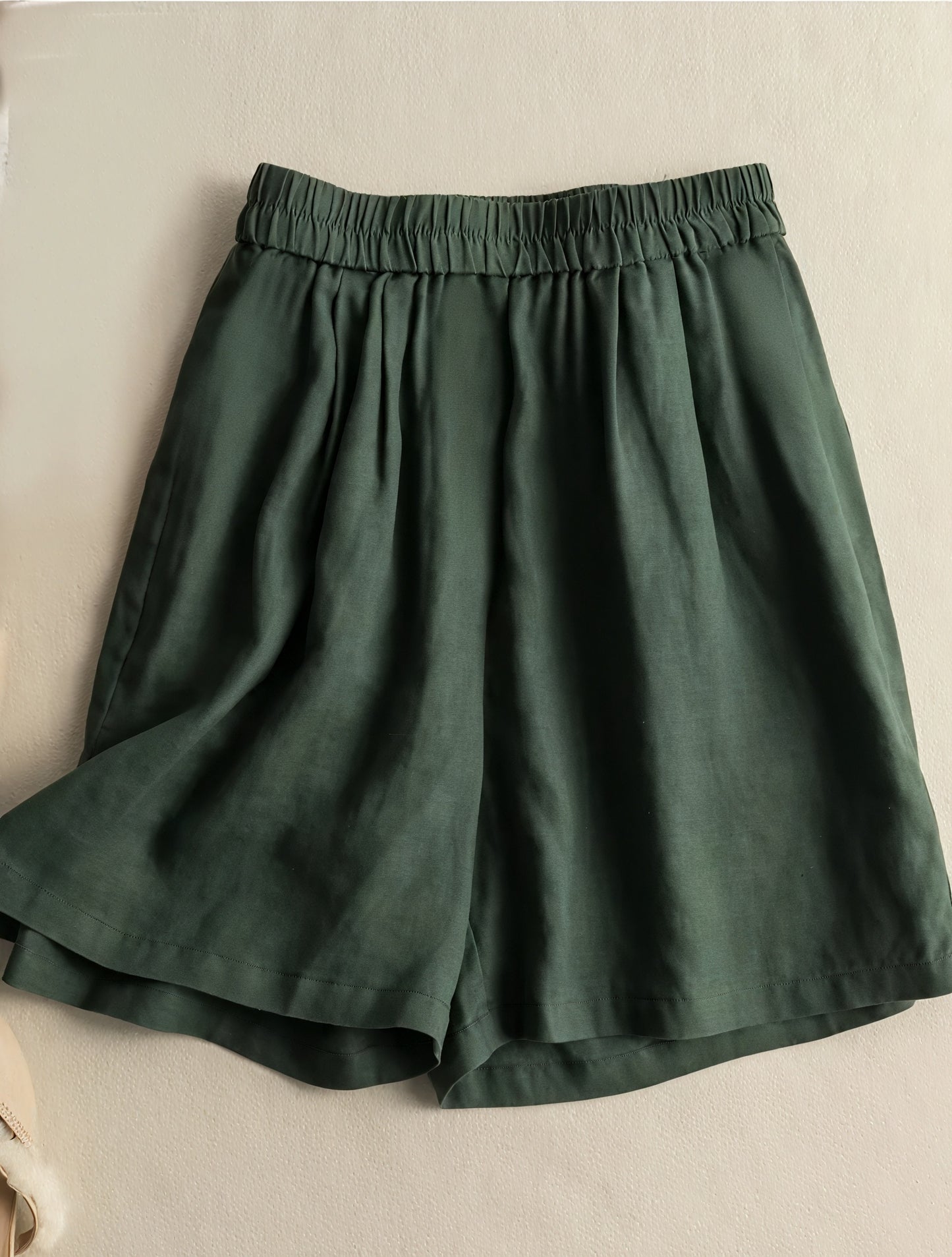 Shorts Fluidos de Cintura Alta